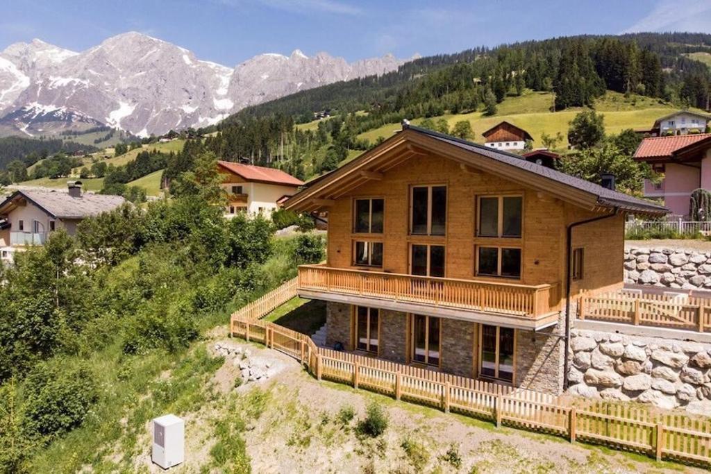 Chalet Ausblicklodge Mühlbach am Hochkönig Exteriör bild