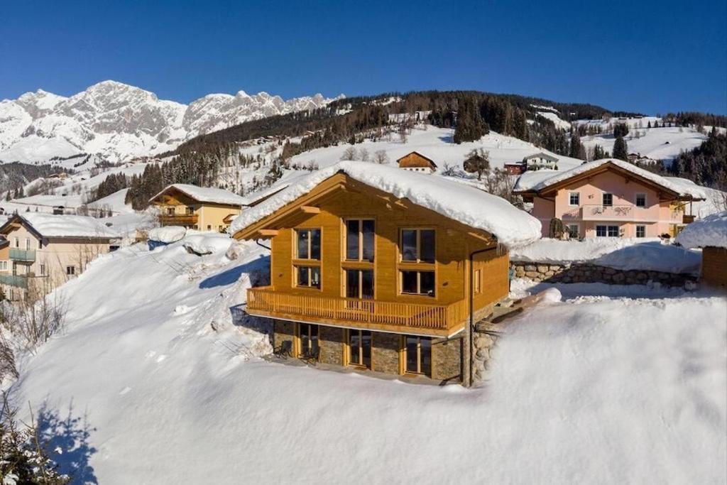 Chalet Ausblicklodge Mühlbach am Hochkönig Exteriör bild